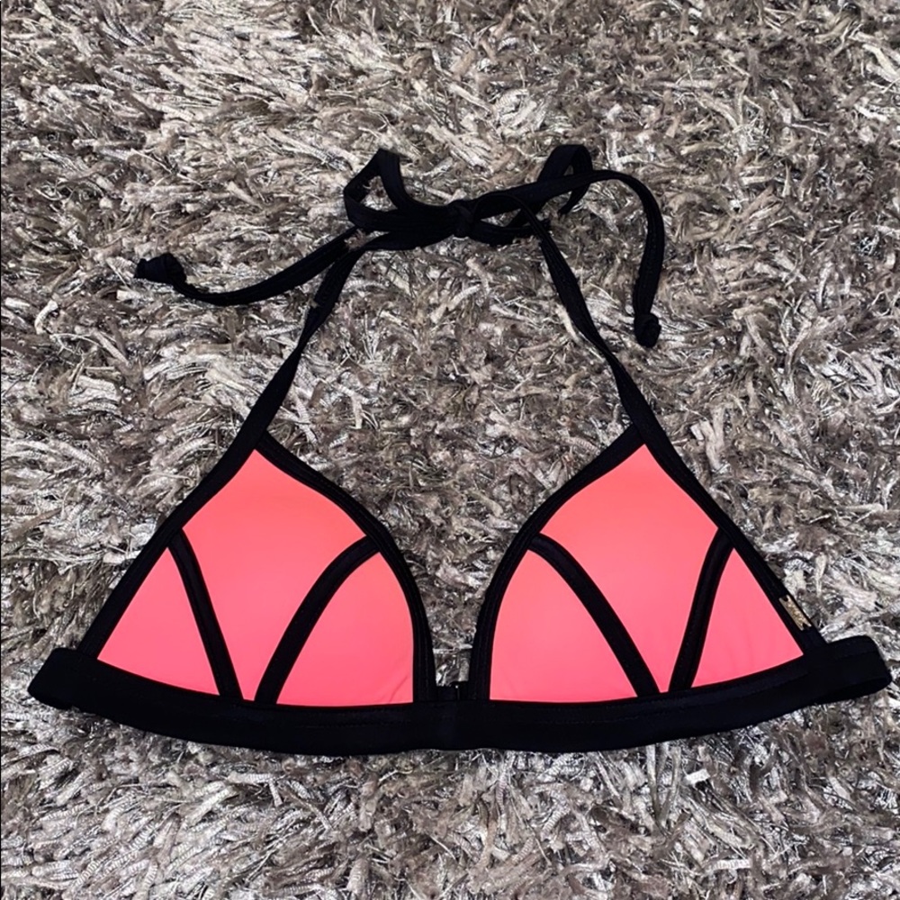 PINK bathing suit top